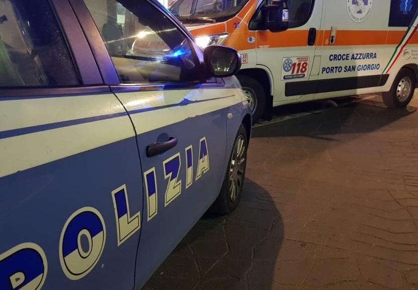 Ragazzino investito sulla statale Adriatica, soccorso dalla Croce azzurra
