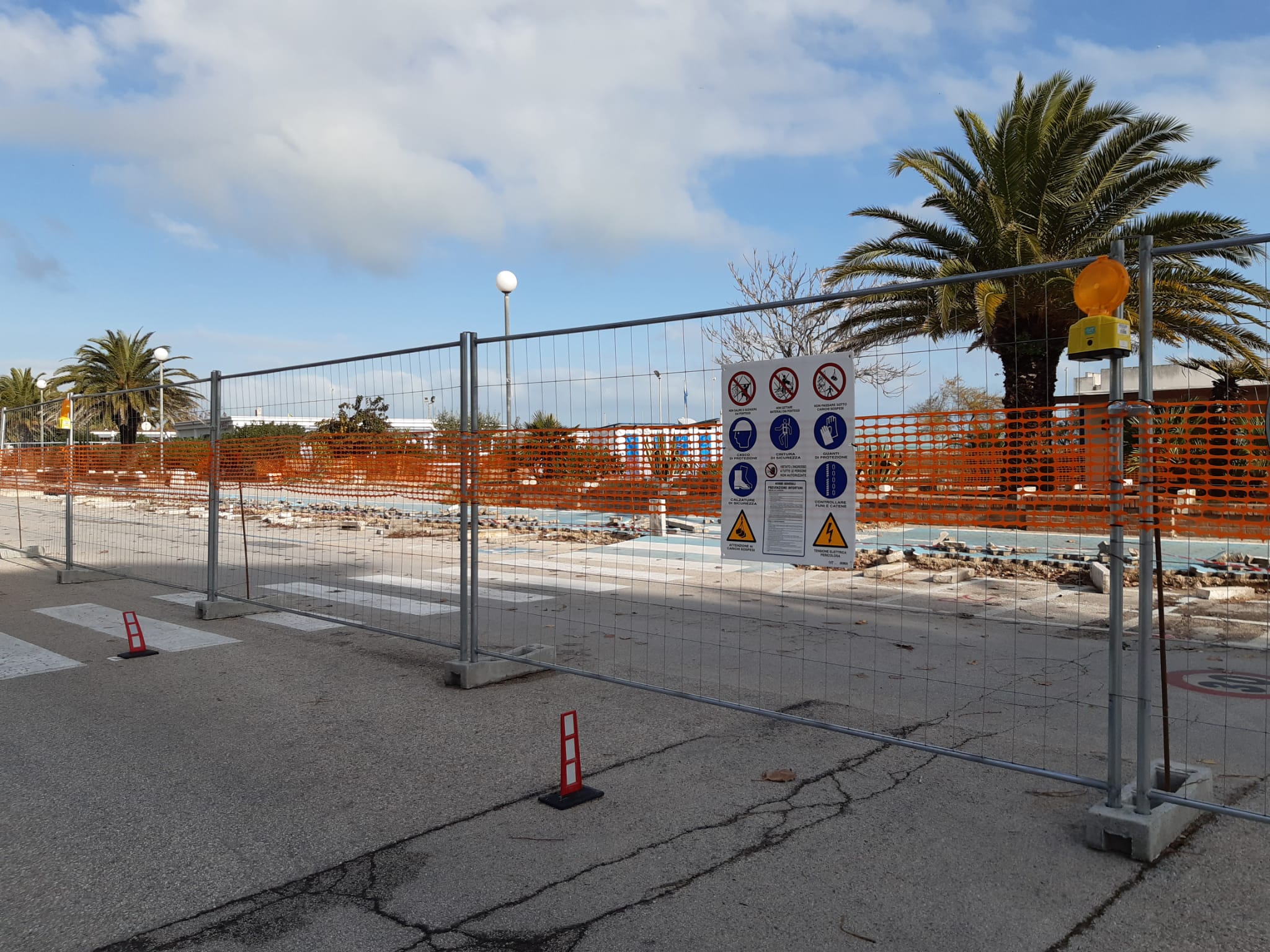 Per i lavori sul lungomare sud “sconto” di 100 euro ai concessionari di spiaggia