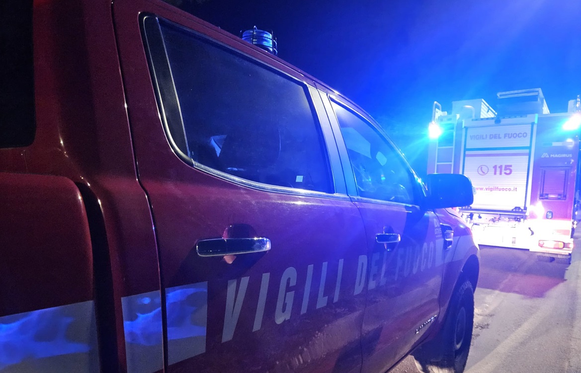 Incidenti a Servigliano e a Casette d’Ete, sos ai vigili del fuoco