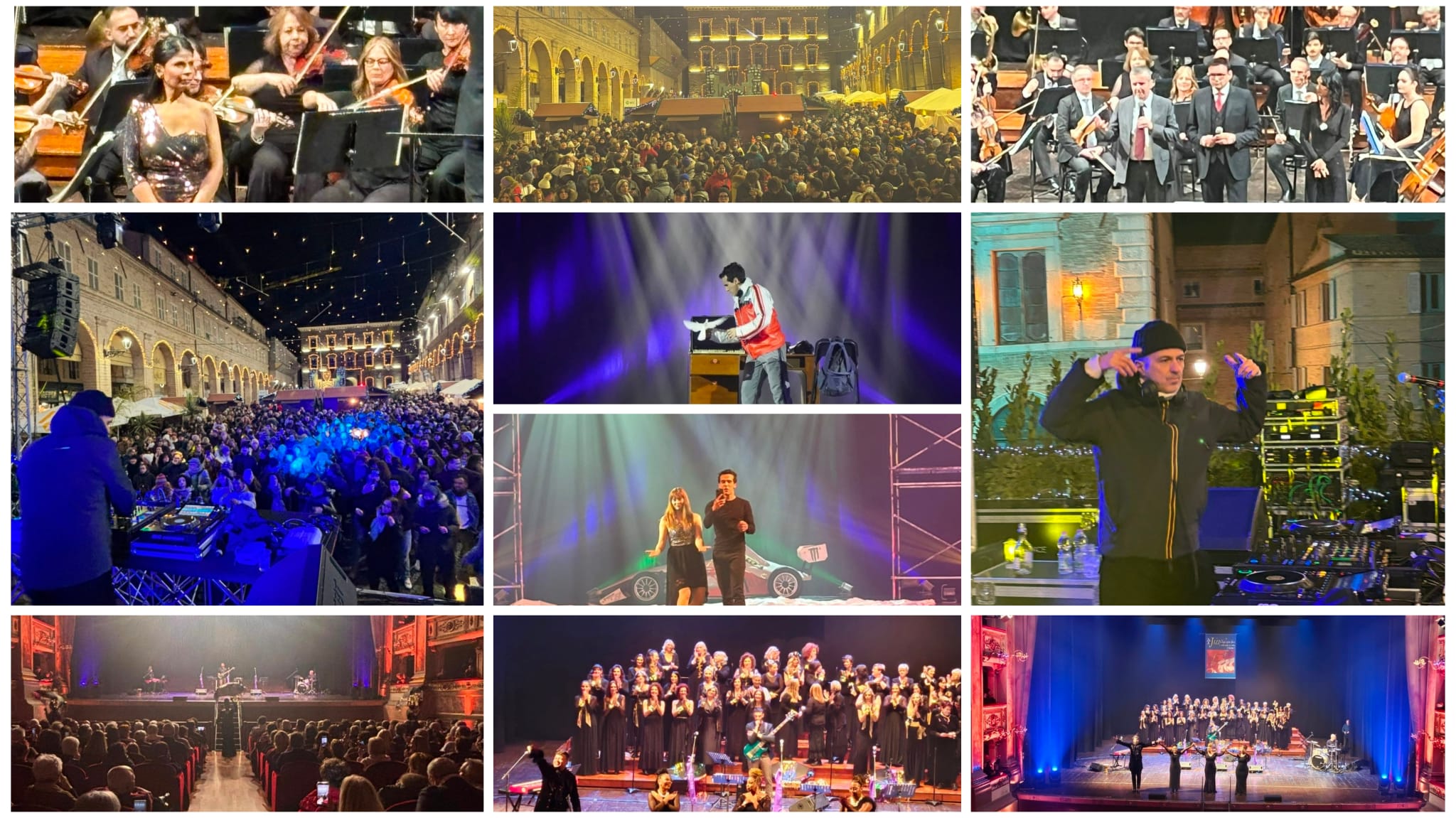 «Dal 30 dicembre al 2 gennaio, serate di successo. E nei musei oltre 50mila ingressi»