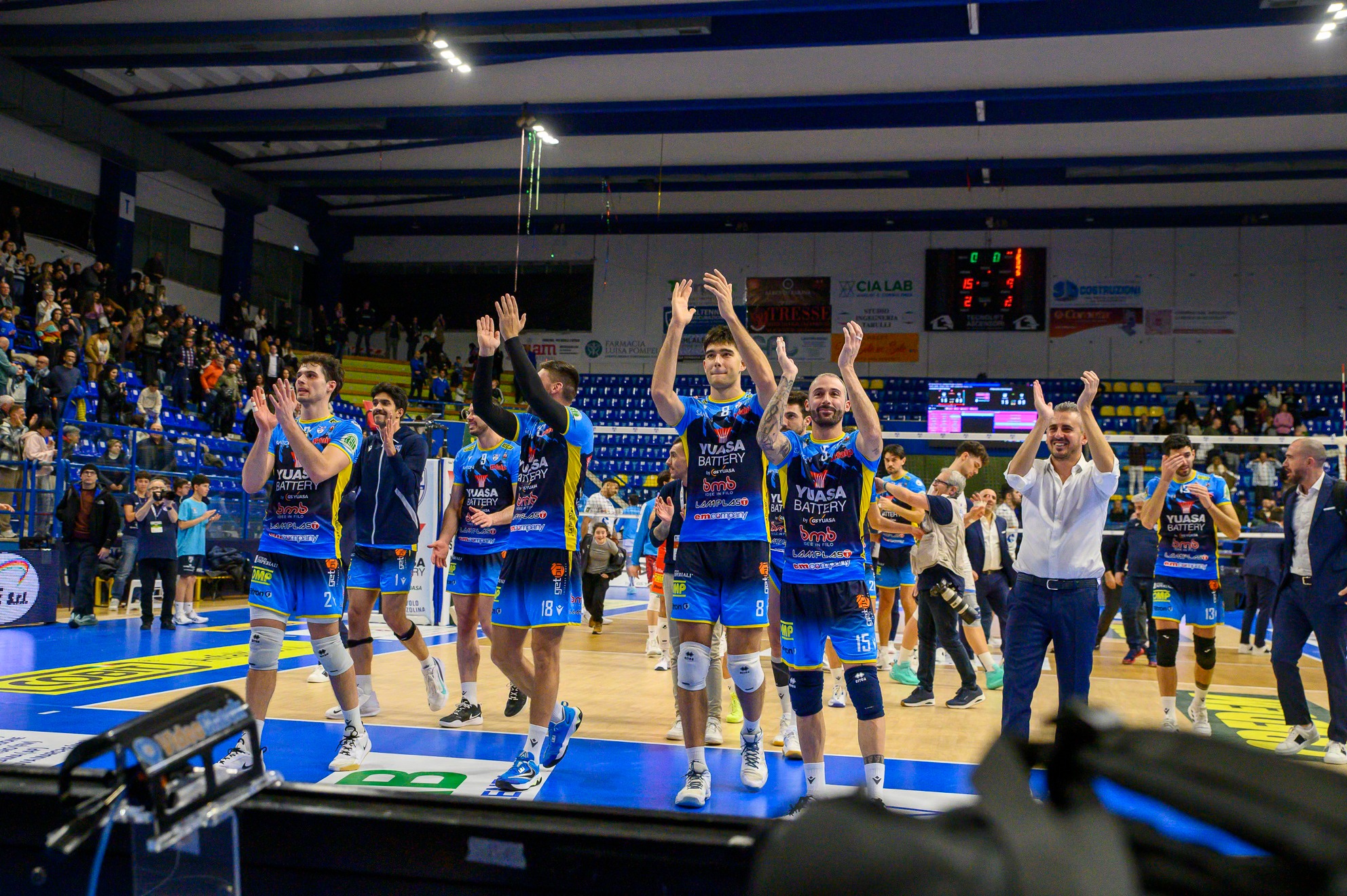 Yuasa Battery, contro Padova ultima chiamata