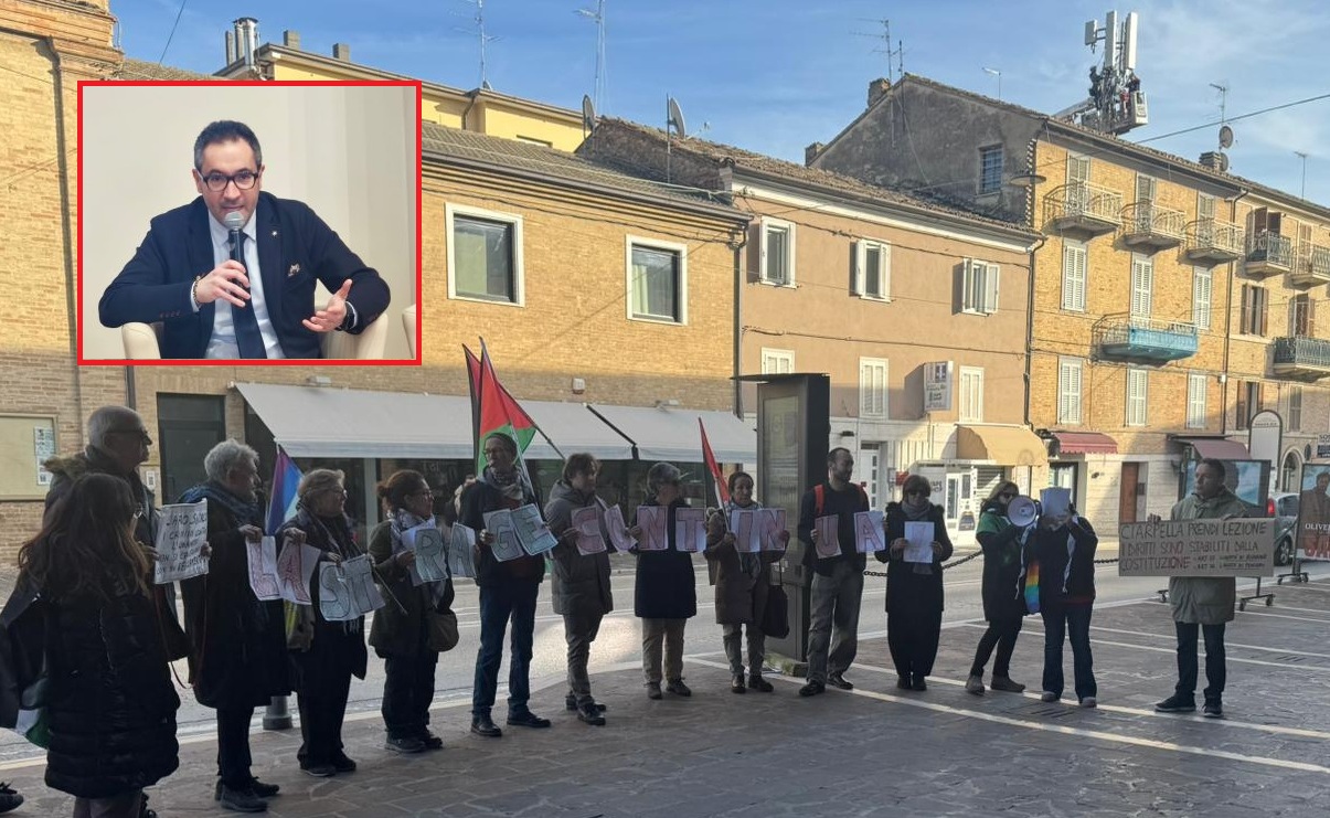 Il “Gigli” negato: scintille tra sindaco Ciarpella e comitato Marche per la Palestina