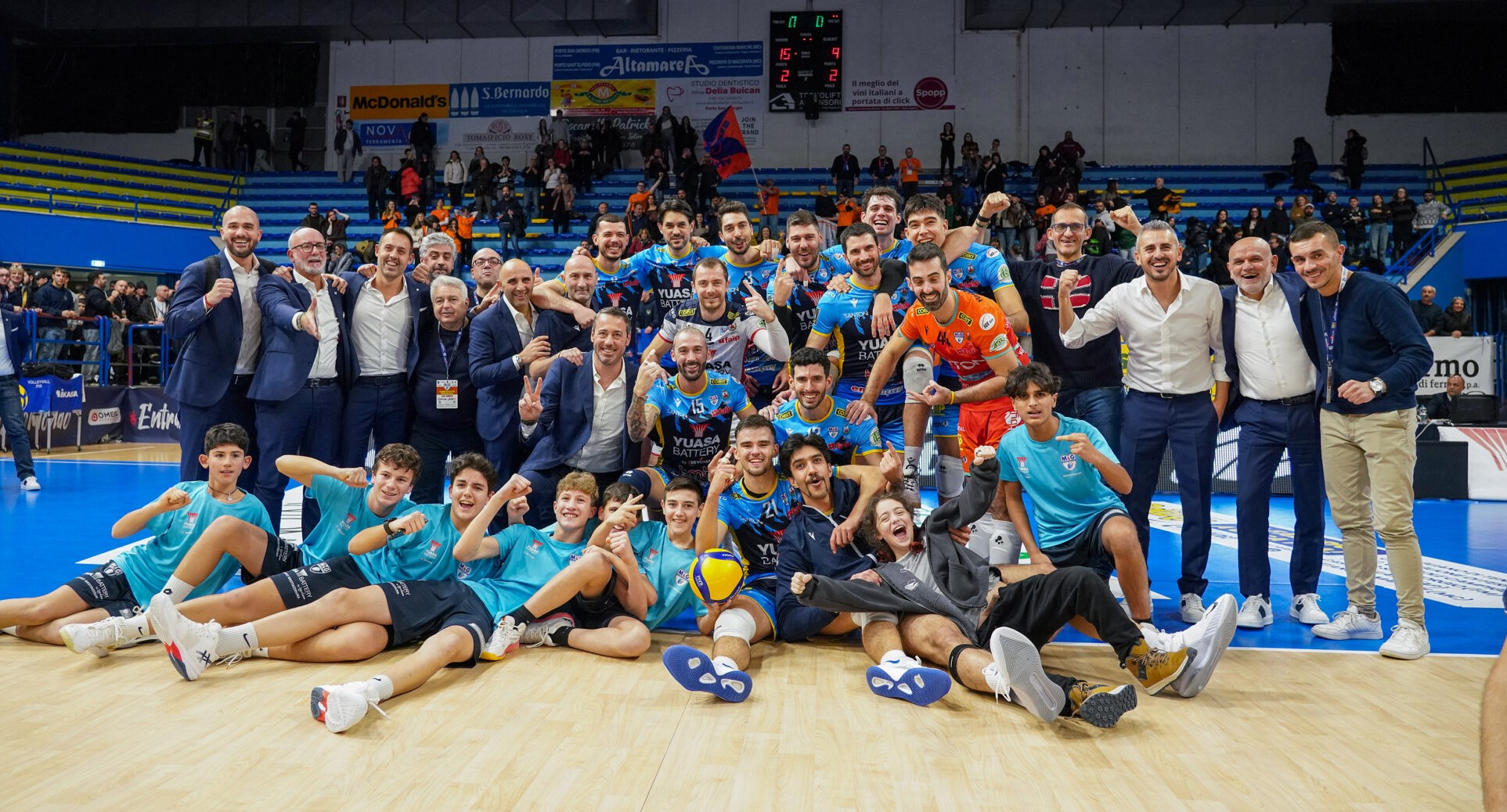 Il nuovo anno si apre con la vittoria in casa Yuasa Battery