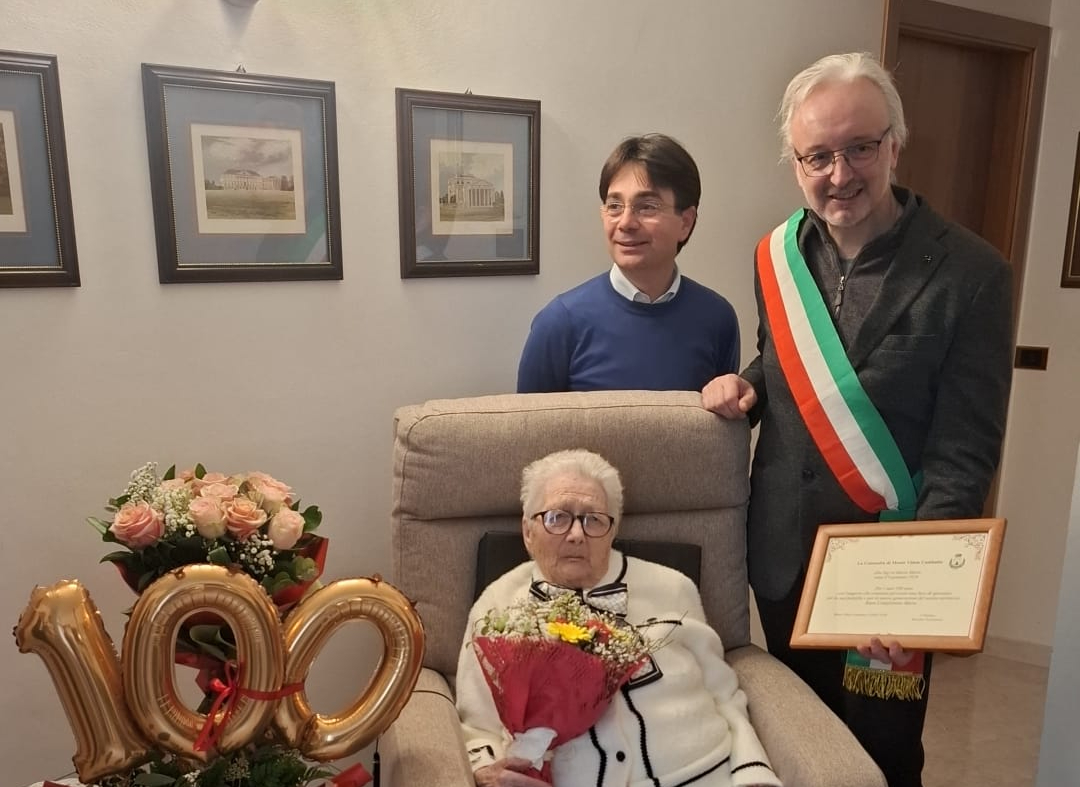 Consuocere centenarie, Monte Vidon Combatte festeggia Maria ed Adorna