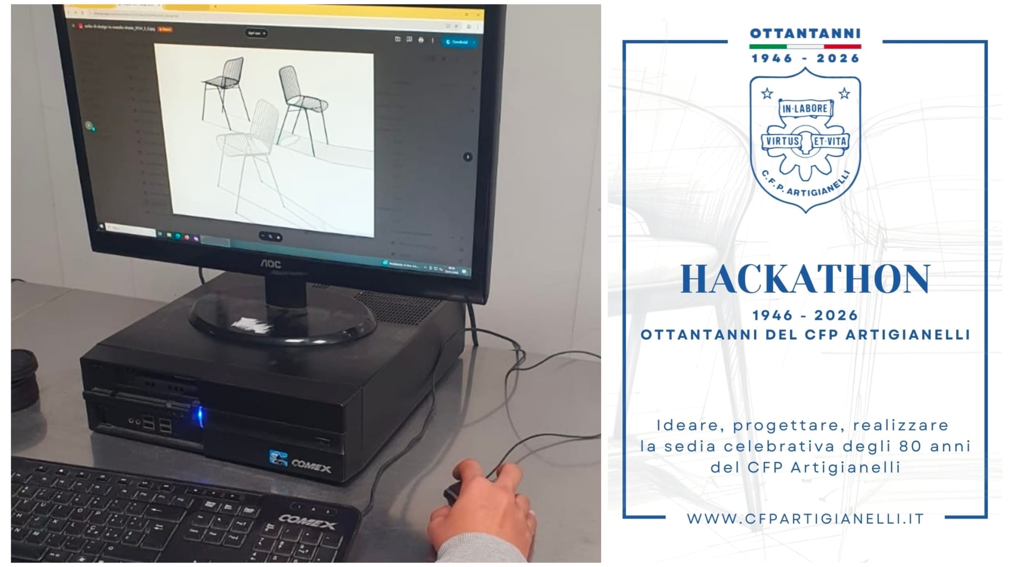 Primo hackathon del Cfp “Artigianelli”: conto alla rovescia per conoscere la squadra vincitrice