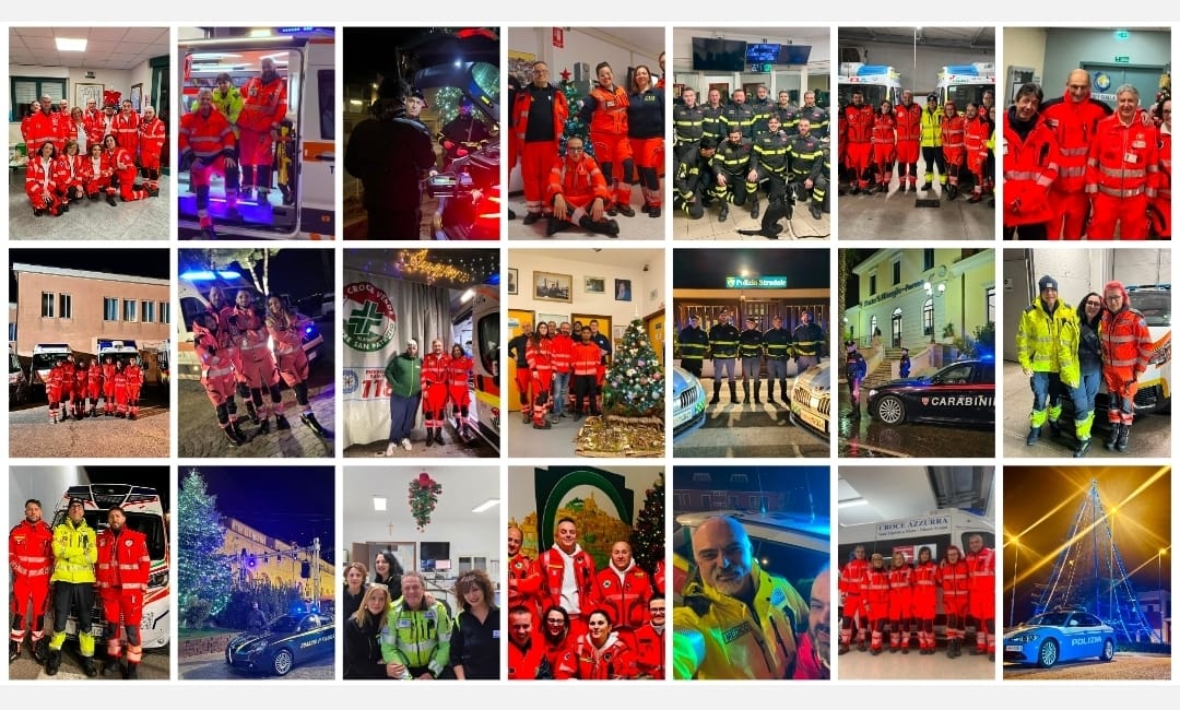 Il Fermano saluta il 2025 sotto l’occhio vigile della macchina della sicurezza ed emergenza (Le Foto)