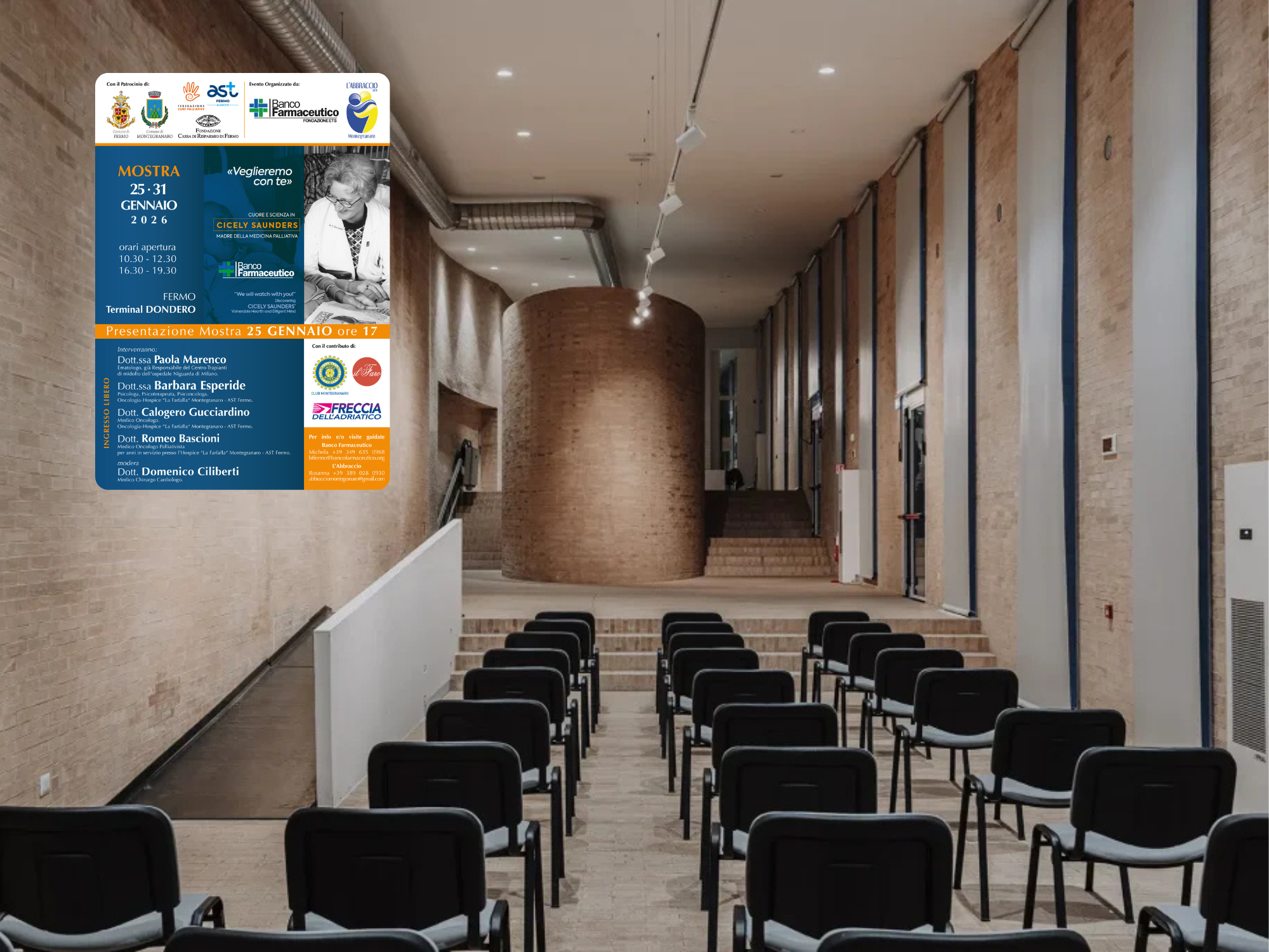 “Veglieremo con te”, arriva a Fermo la mostra sulla pioniera delle cure palliative Cicely Saunders
