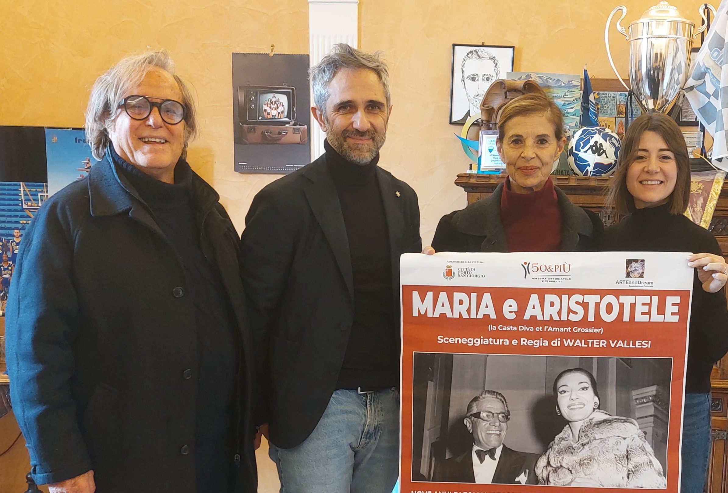 Al teatro di Porto San Giorgio va in scena: “Maria e Aristotele, la casta diva et l’amant grossier”
