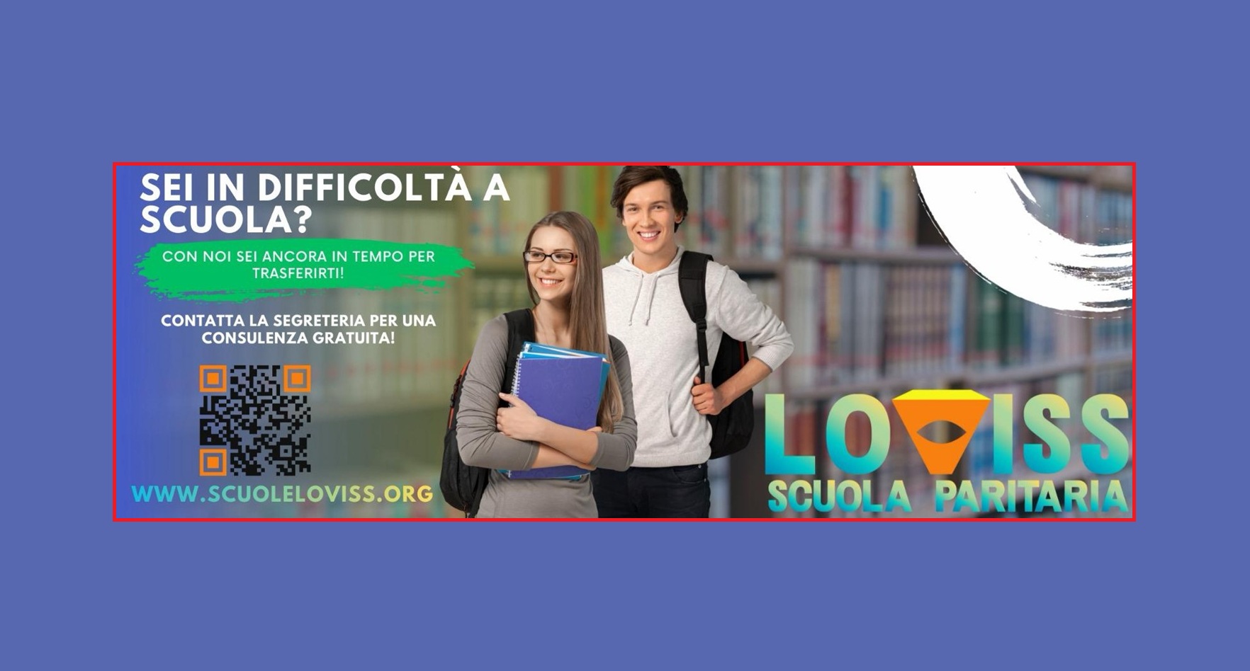Scuola paritaria Loviss «La scelta giusta per cambiare in questo anno scolastico e per quello 2026/27»