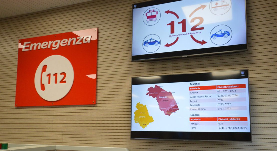 Giornata del Numero unico 112: 7 milioni di chiamate in cinque anni. Nelle Marche risposta media in 6 secondi
