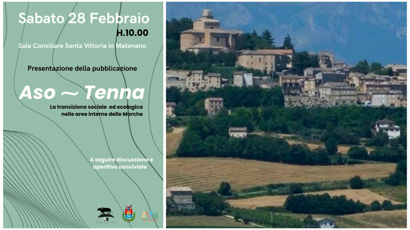 “Aso ⁓ Tenna. La transizione sociale ed ecologica nelle aree interne delle Marche” Il volume presentato dalla Piccola Scuola Rurale