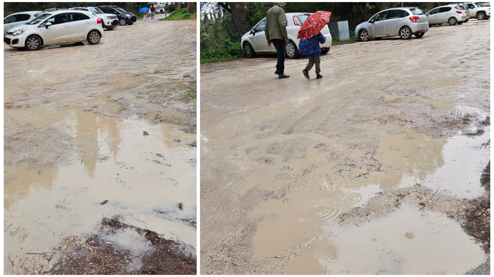 Parcheggio di via Italia «che “buco nell’acqua”: Il Comune è intervenuto ma il problema fango & pozzanghere persiste»