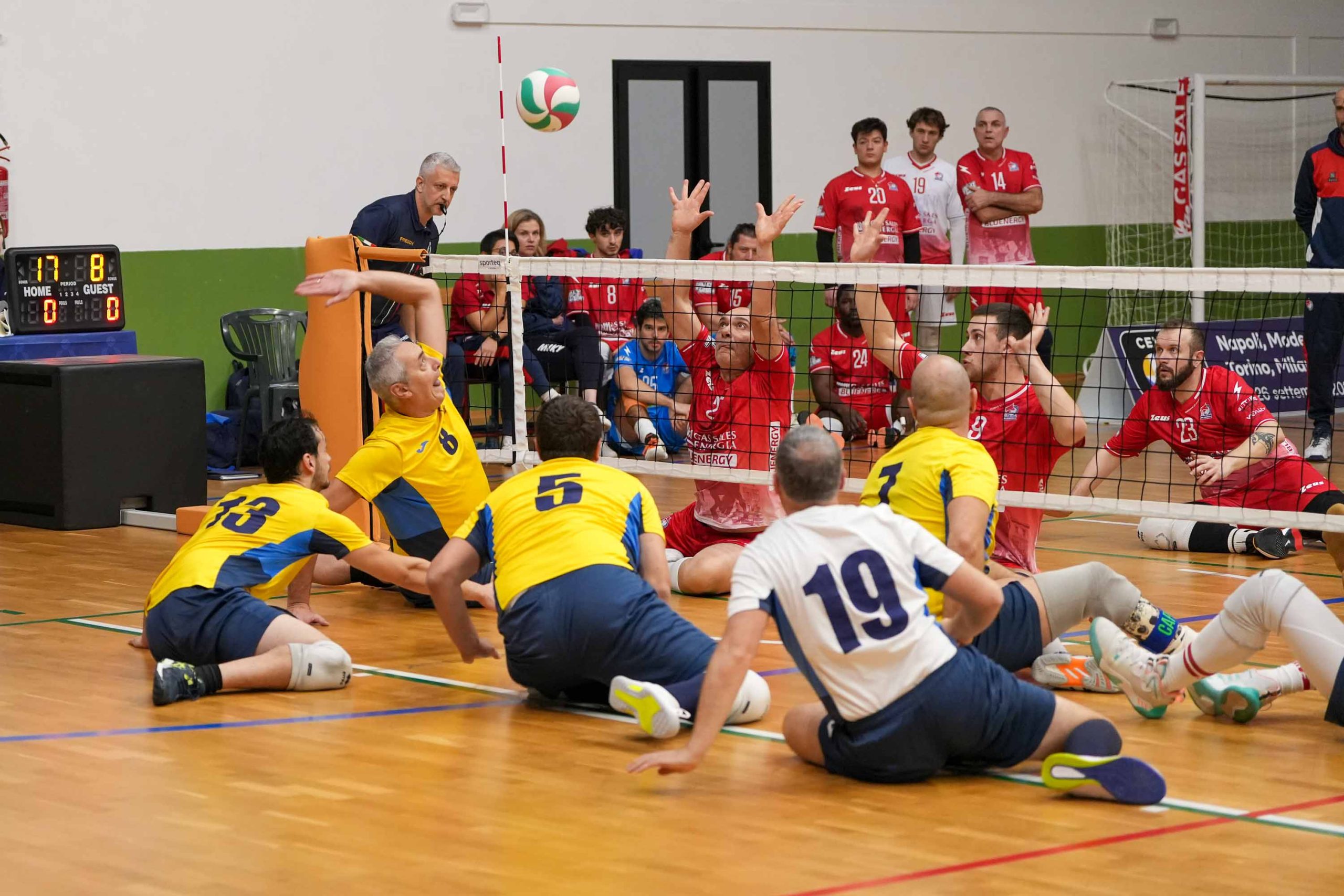 Fermo, ecco la Silver EuroLeague di Sitting Volleyball: la Scuola di Pallavolo Fermana sfida l’Europa