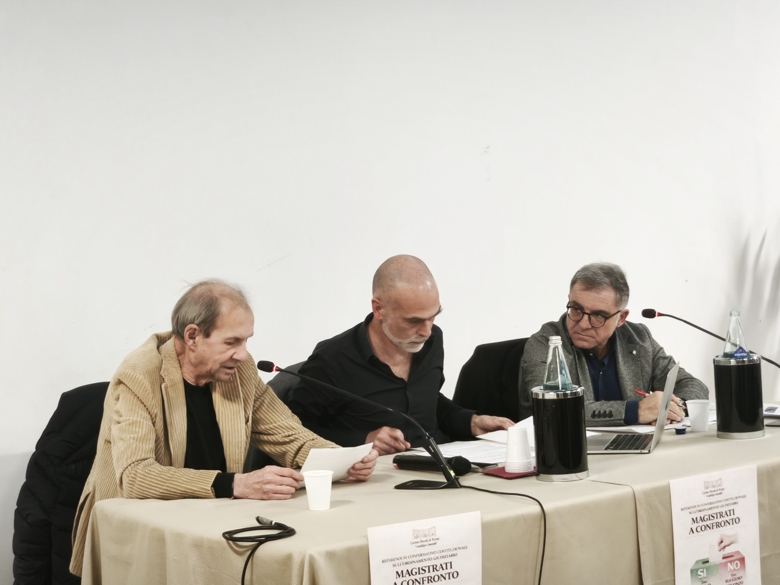 A Fermo due toghe, due visioni: la giustizia si divide sul referendum