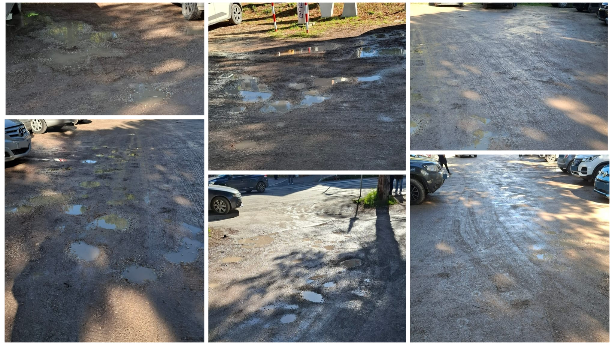 «Ad ogni pioggia quel parcheggio vicino alla scuola diventa una trincea, un percorso ad ostacoli» La segnalazione dei genitori
