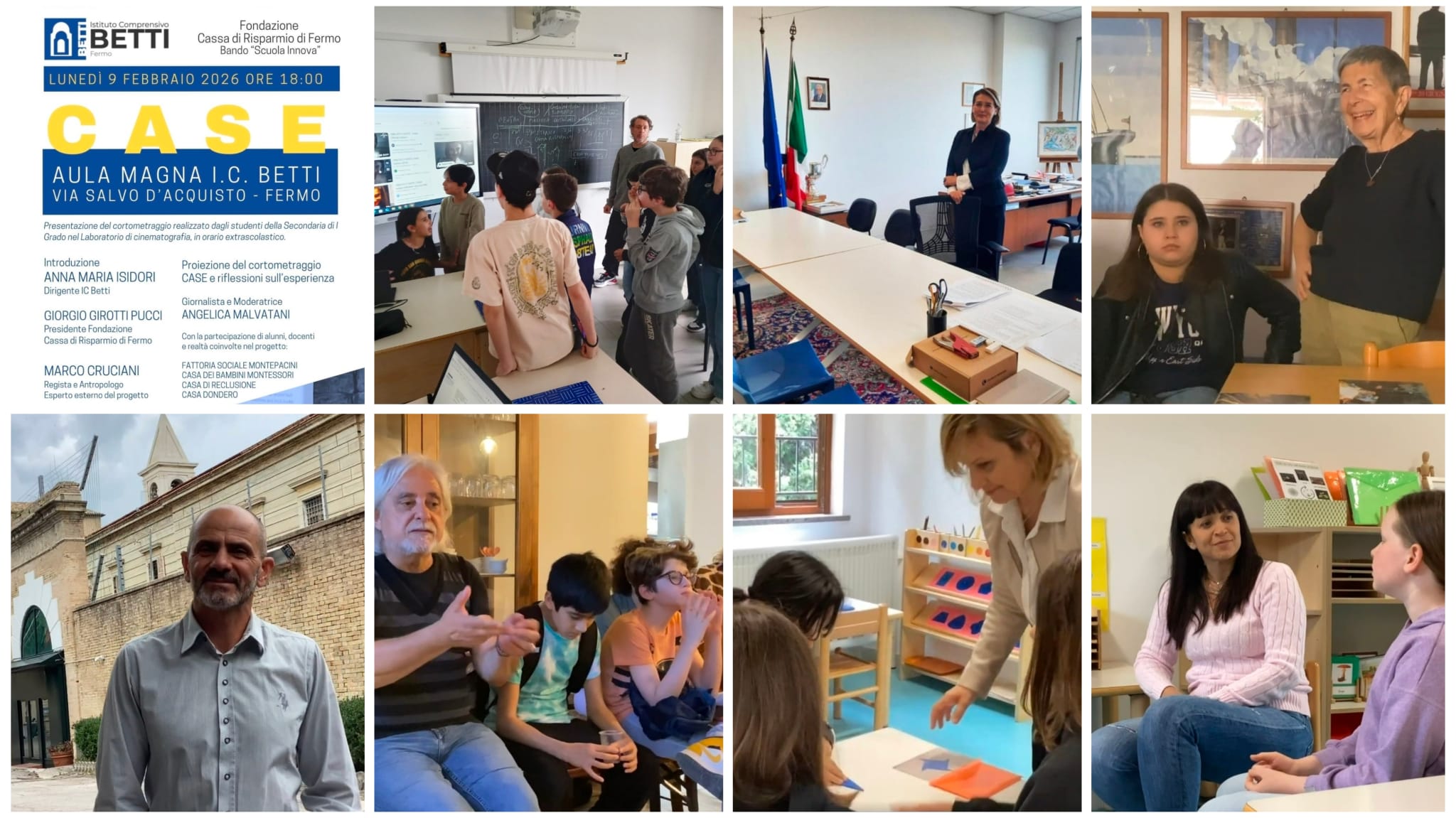 Cinema, creatività, territorio, educazione civica: il 9 febbraio all’Ic Betti un evento che racconta una scuola che fa ricerca