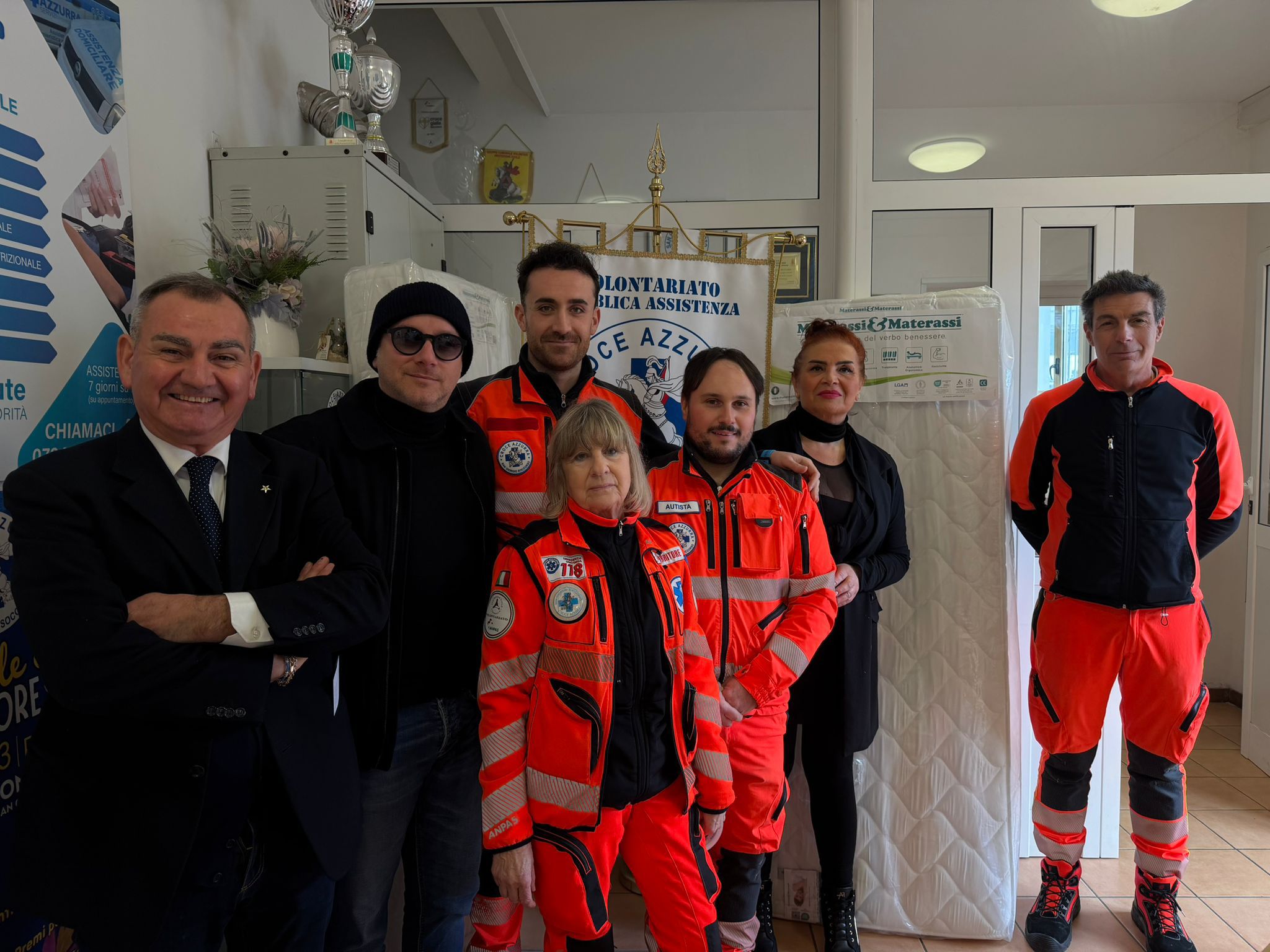 Solidarietà che fa la differenza: donazione alla Croce Azzurra di Porto San Giorgio