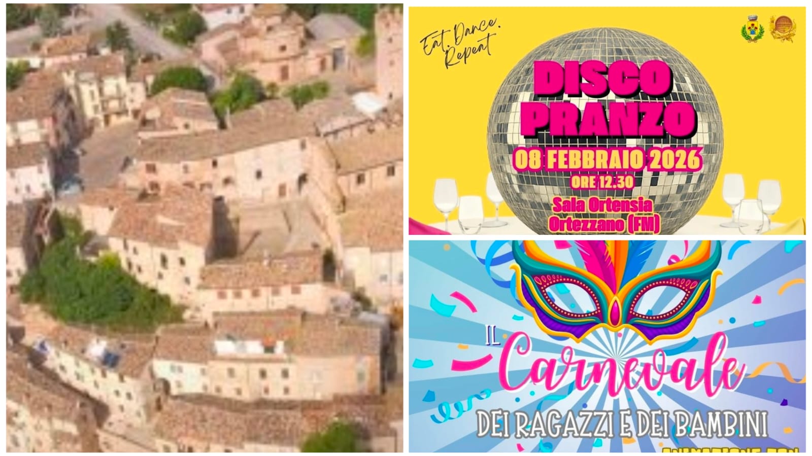 A Ortezzano il Carnevale strizza l’occhio a bambini e ragazzi