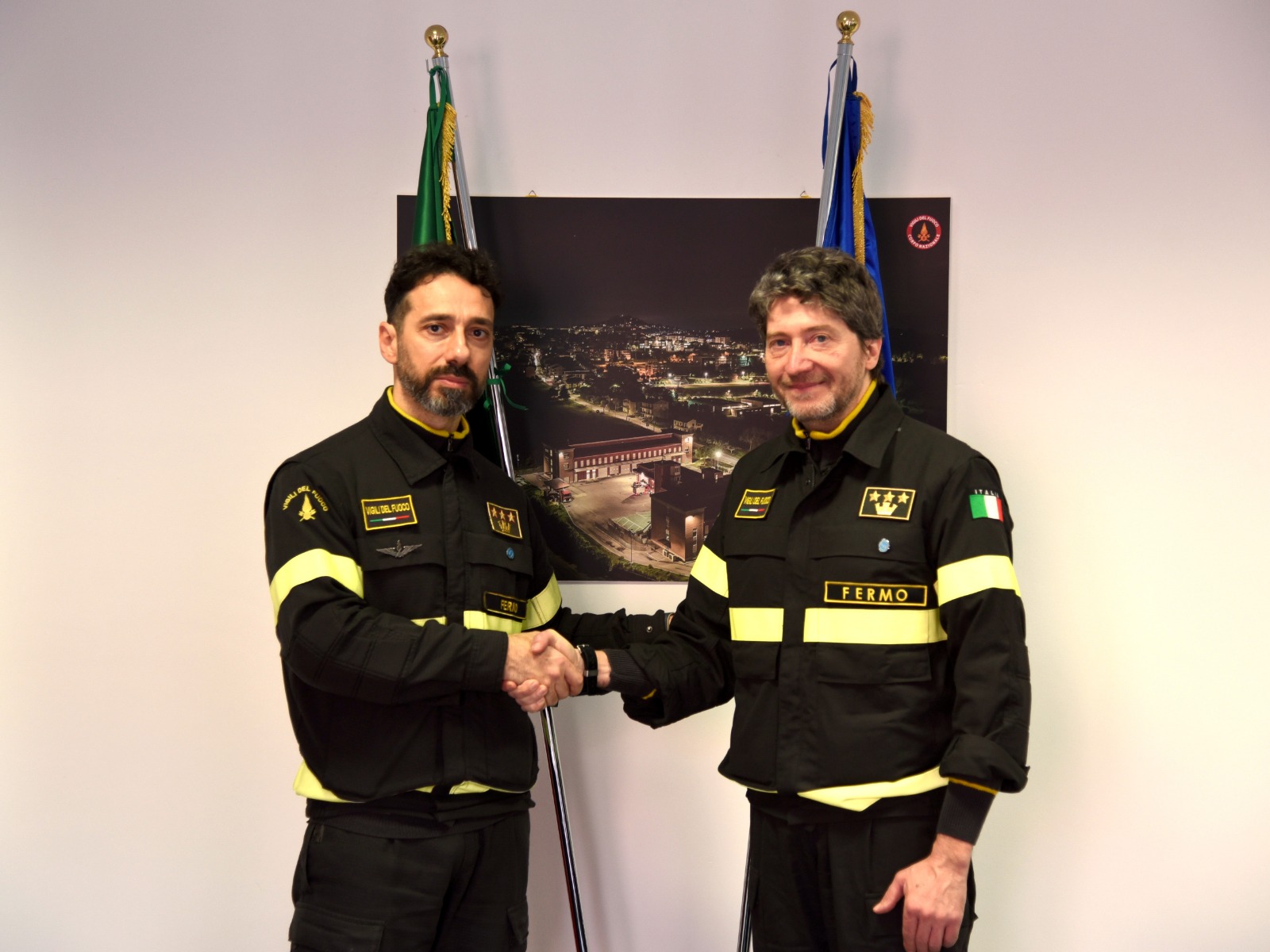 Dalle alluvioni ai terremoti, esperienze sul campo e all’estero. Ecco chi è Donatello Di Marzo, nuovo comandante dei vigili del fuoco di Fermo