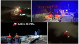 Donna scomparsa, l’auto vicino alla battigia: scattate le ricerche anche in mare e dal cielo con l’elicottero Nemo