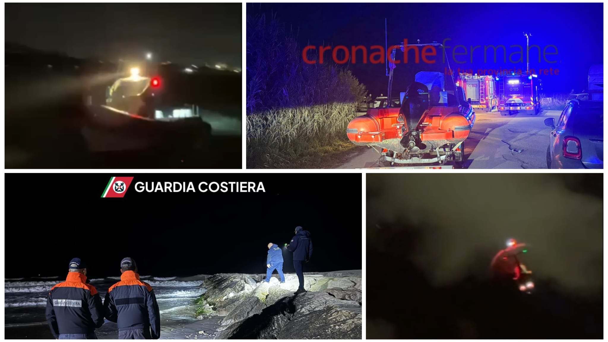 Donna scomparsa, l’auto vicino alla battigia: scattate le ricerche anche in mare e dal cielo con l’elicottero Nemo (Il Video e le Foto)