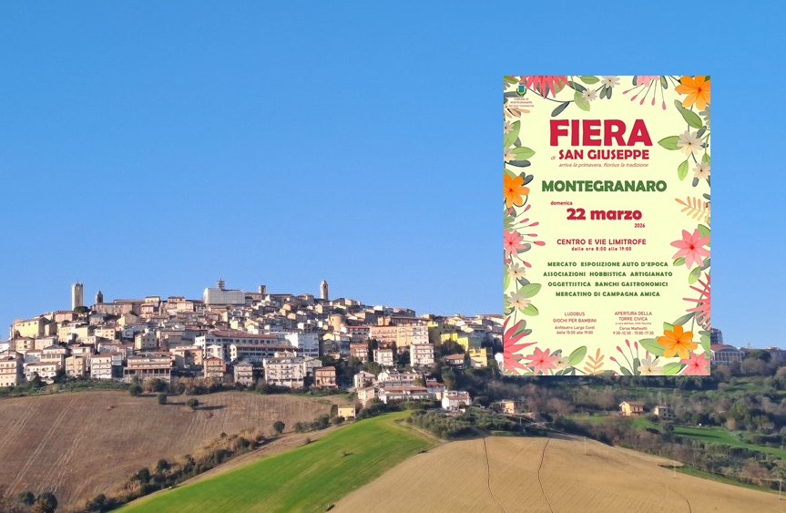 Montegranaro celebra la primavera con la tradizionale Fiera di San Giuseppe