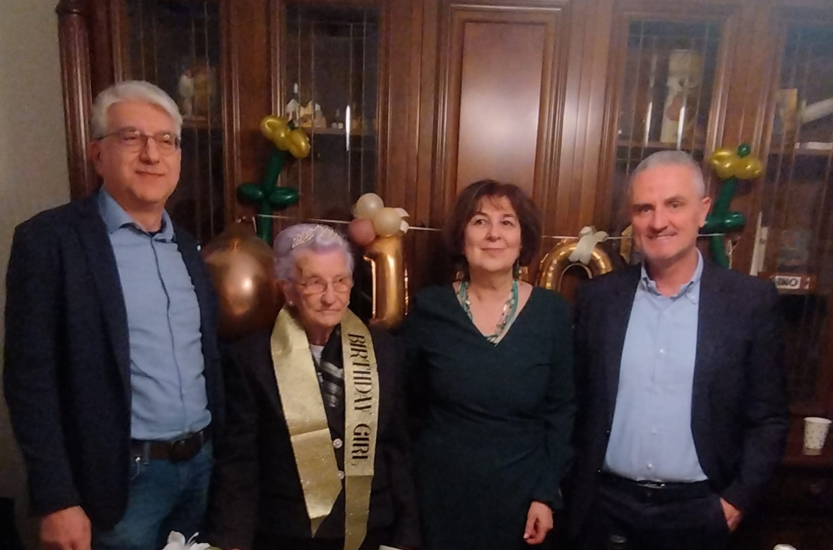 Grottazzolina in festa per i 100 anni di Mafalda Moschini