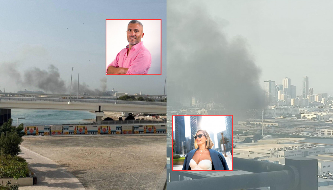 «A Dubai missili ed esplosioni nel cielo, dal Governo l’alert di metterci al sicuro. Abbiamo avuto paura» (Video)