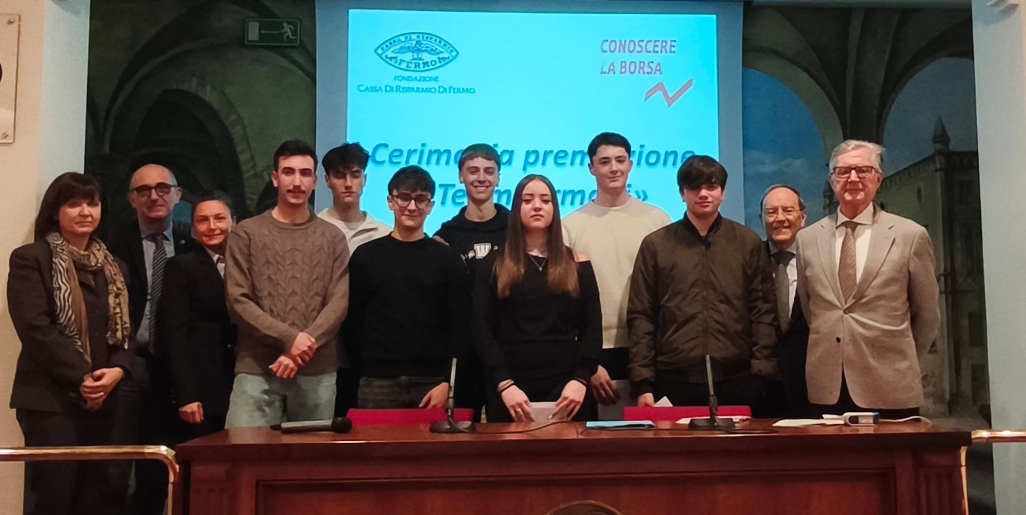 “Conoscere la Borsa” con la Fondazione Carifermo: il “Mattei” di Amandola primo delle Marche nella classifica “Performance”